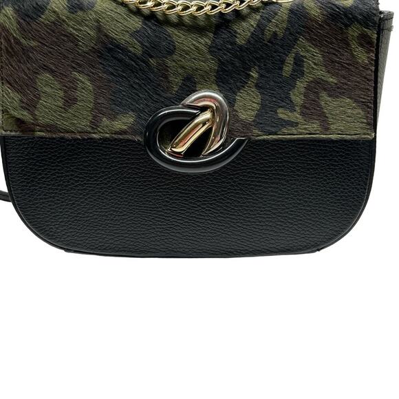 Viola Castellani Italian Handmade Leather camouflage Bag - Picture 4 of 14